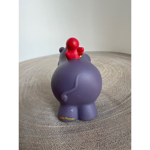 Fisher-Price Little People Alphabet ABC Zoo Animals H Hippo Hippopotamus 2004 - Picture 3 of 5